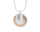 Pendant–Rose gold plated silver