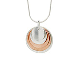Pendant–Rose gold plated silver