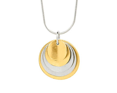 Pendant–Gold plated silver