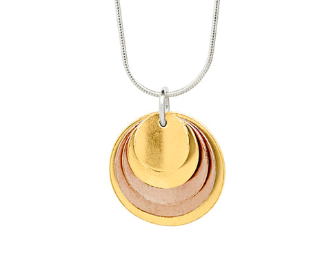 Pendant–18ct Gold: Yellow & Rose