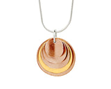 Pendant–18ct Gold: Rose & Yellow