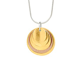 Pendant–18ct Gold: Yellow & Rose