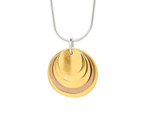 Pendant–18ct Gold: Yellow & Rose