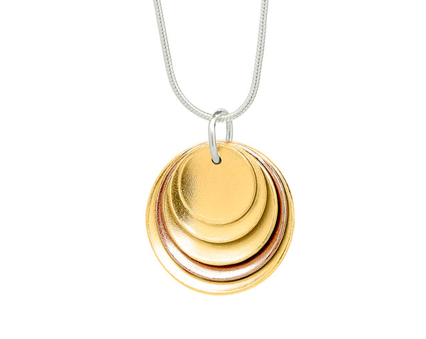 Pendant–18ct Gold: Yellow & Rose