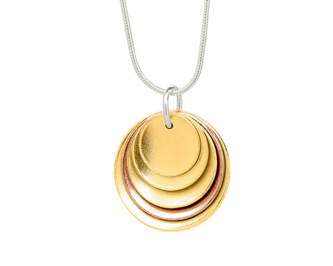 Pendant–Gold plated silver