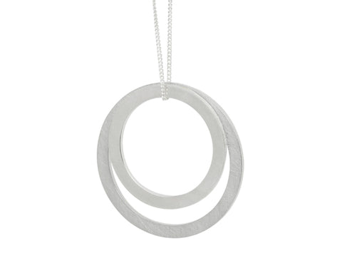 Pendant-18ct gold: White