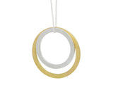 Pendant–18ct Gold: White & Yellow