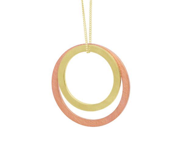 Pendant–18ct Gold: Yellow & Rose