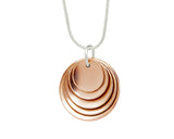 Pendant–Rose Gold plated silver