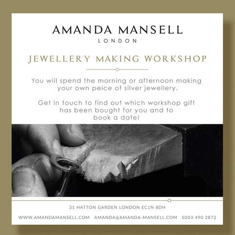 Silver Jewellery workshop
